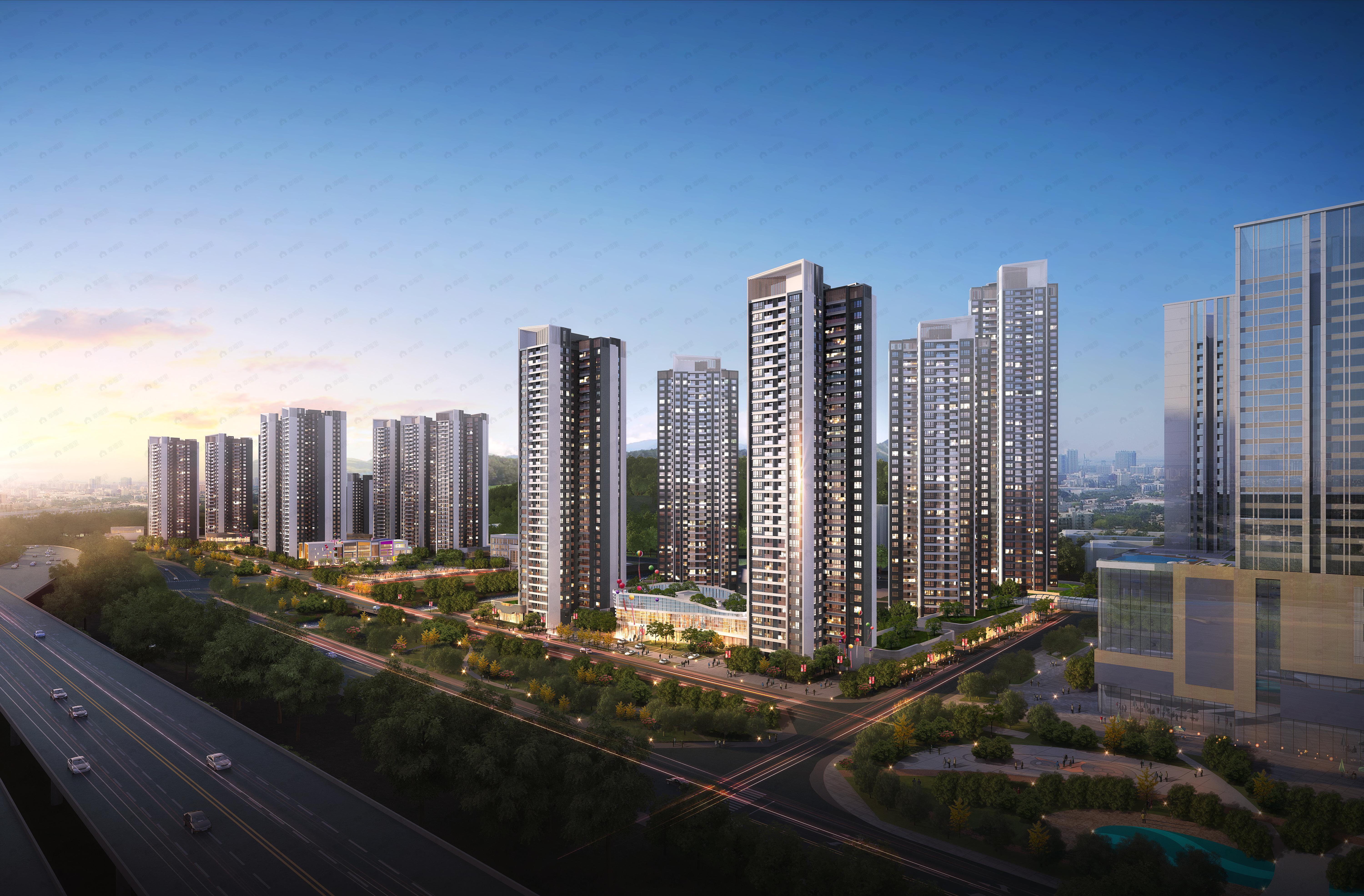 中国铁建海语熙岸效果图