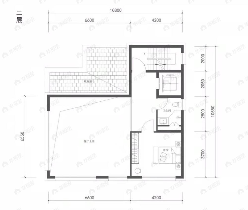 远洋源山春秋3室2厅3卫户型图