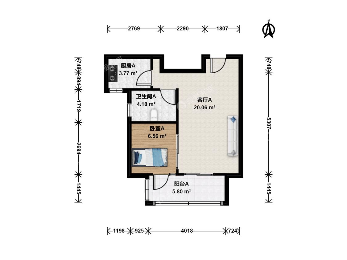 整租·江悦名庭