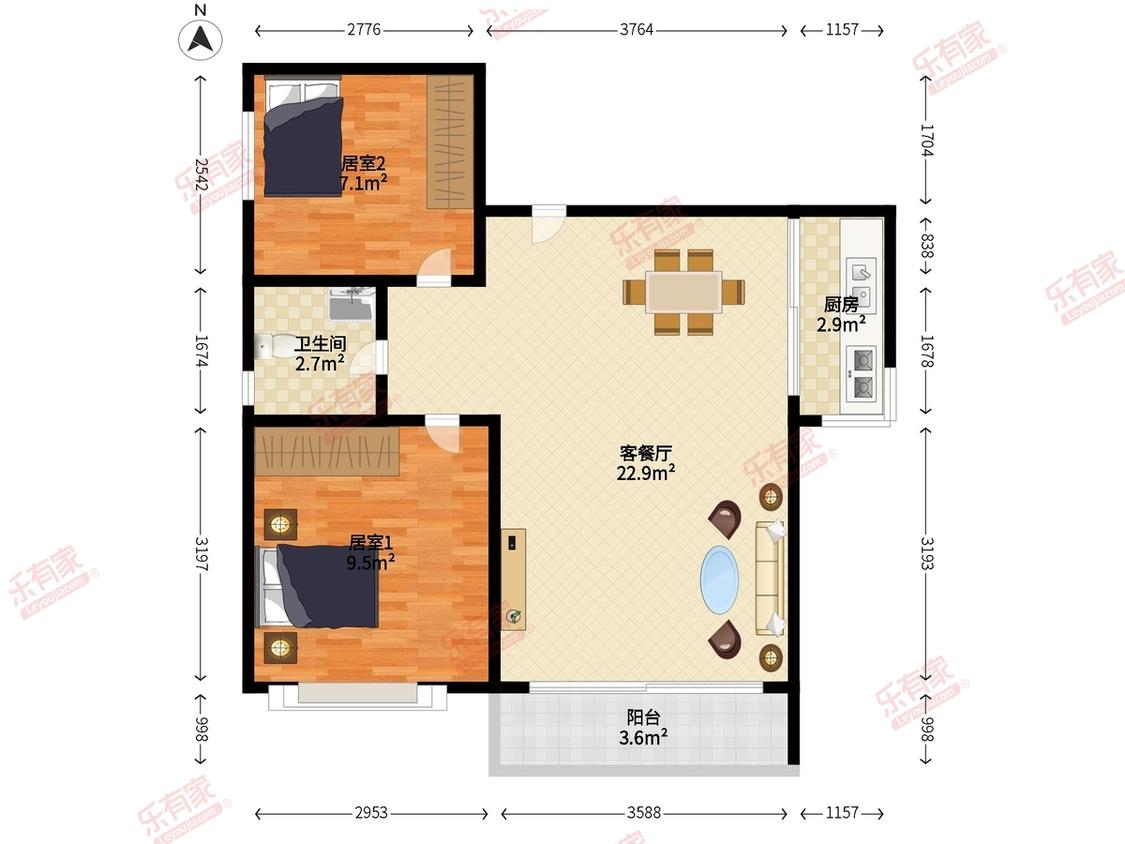 整租·君悦豪庭(二三期)