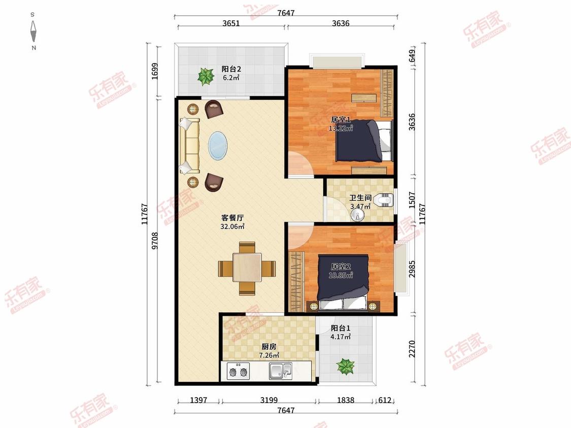 整租·越秀星汇名庭