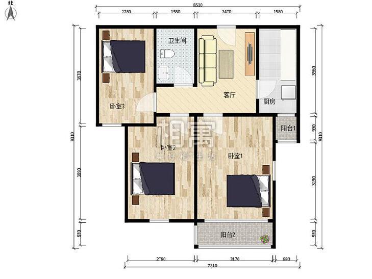 合租·住总旗胜家园