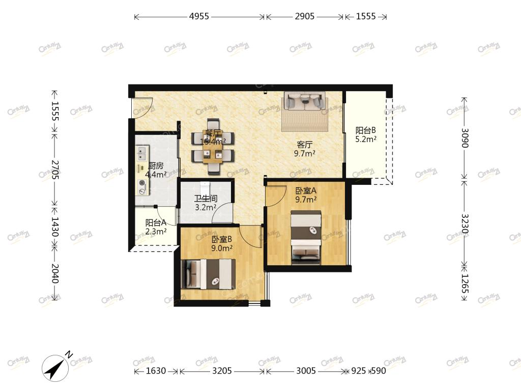 整租·汇泰锦城