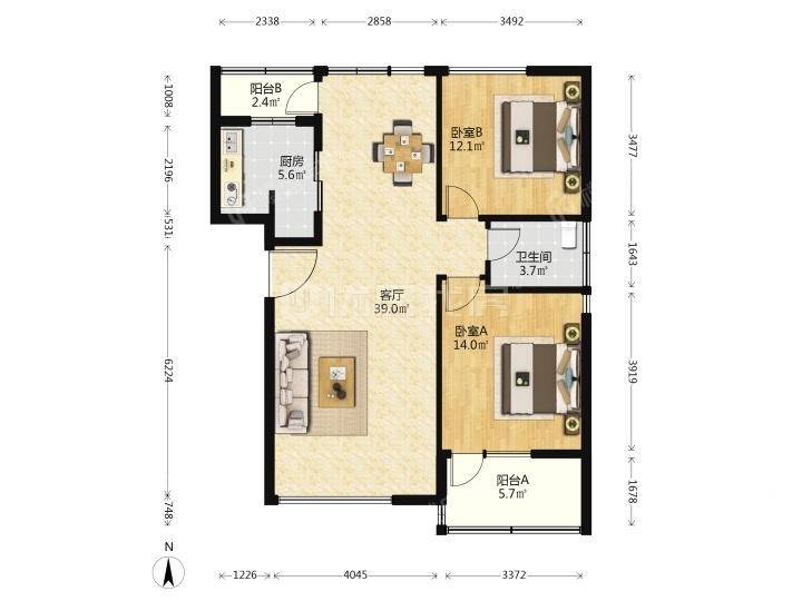 整租·万象新天家园
