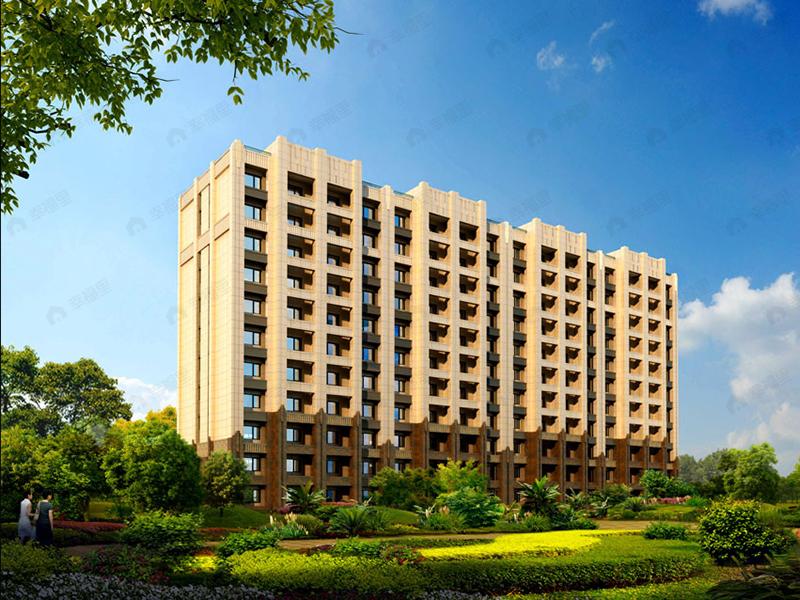 北京城建北京合院效果图