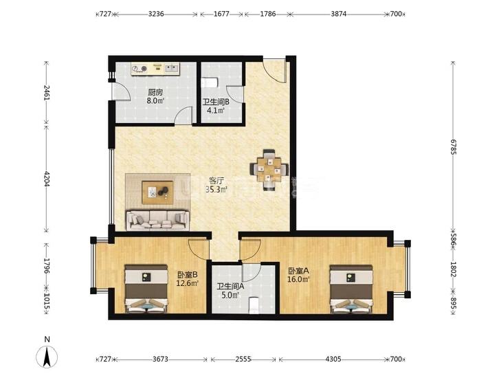 整租·朝庭公寓