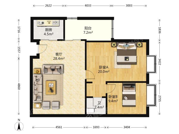 整租·绿苑雅筑