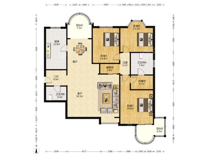整租·高新枫叶新都市