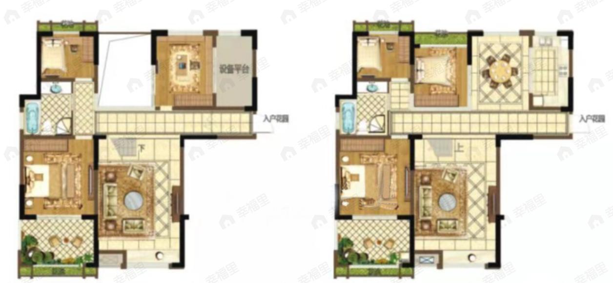 宝能睿城5室3厅2卫户型图