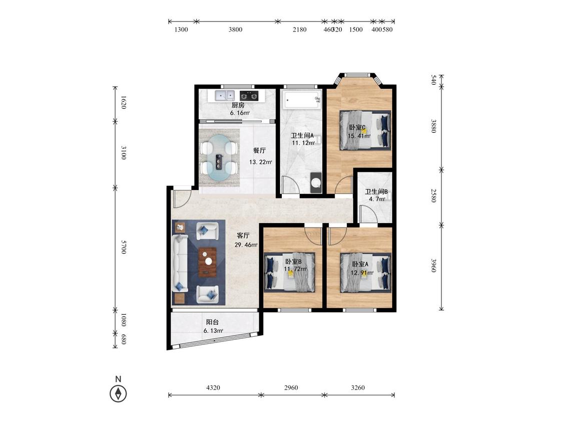 整租·中园花苑
