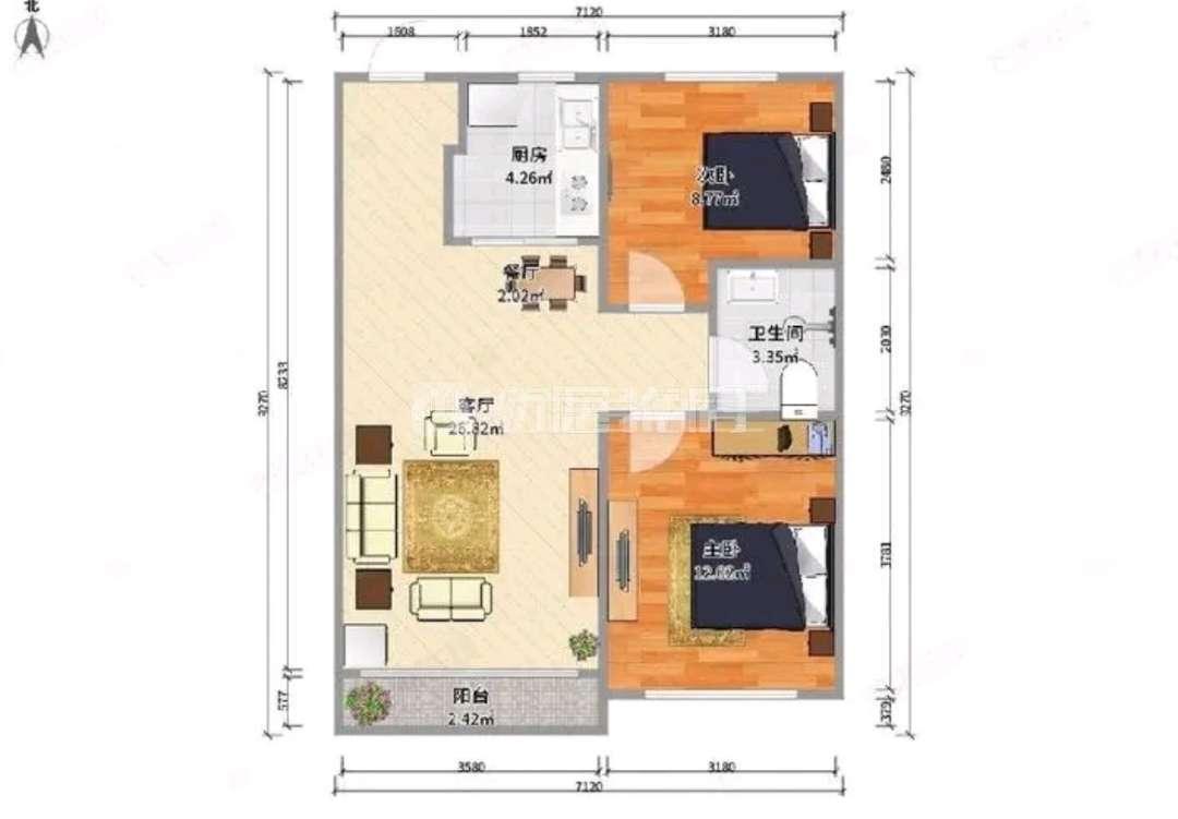 整租·首成鼎尚名都