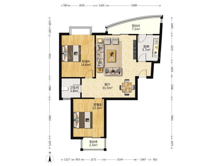 整租·紫金银座