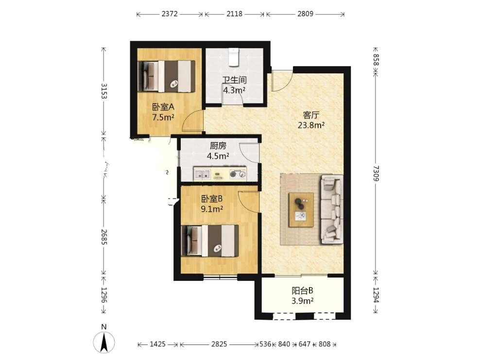 整租·银盛泰书香泮城
