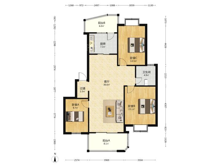 整租·万欣翠园