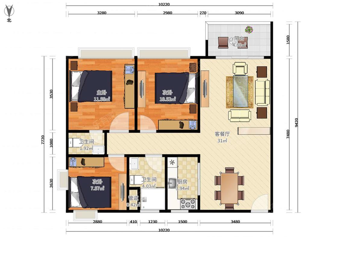 整租·保利中汇花园