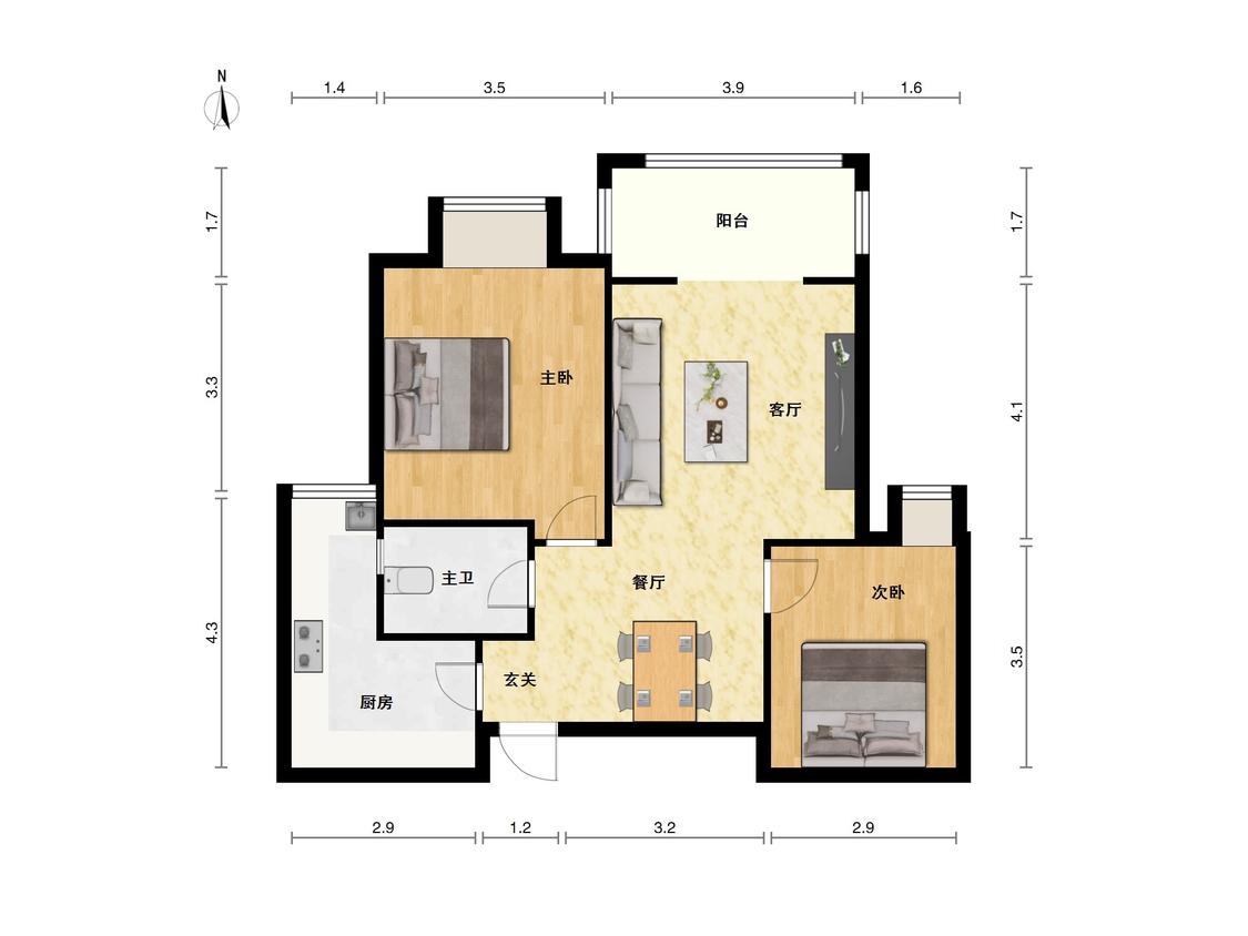 整租·西城名邸