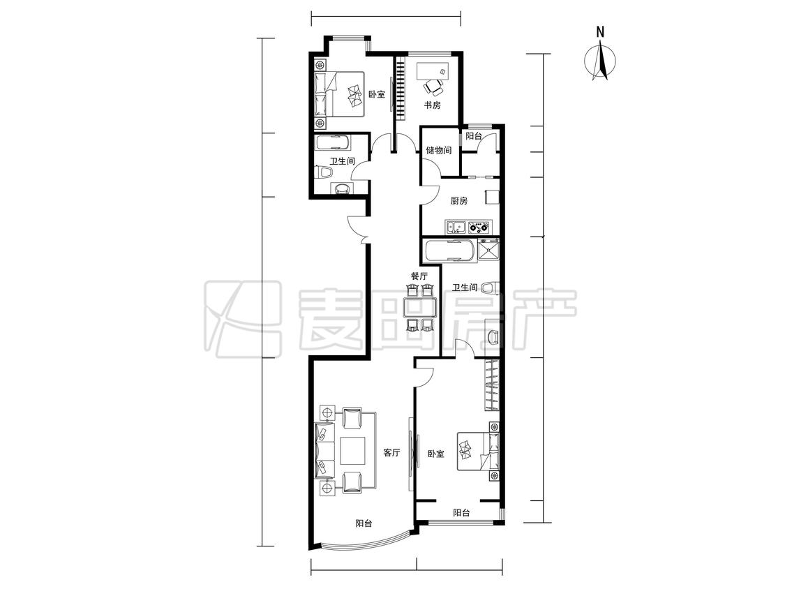 整租·中海紫金苑