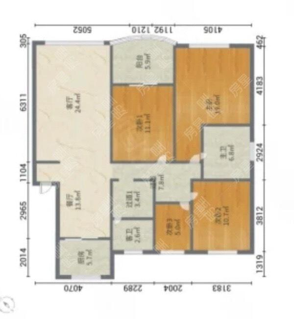 整租·江东花园(四季园)