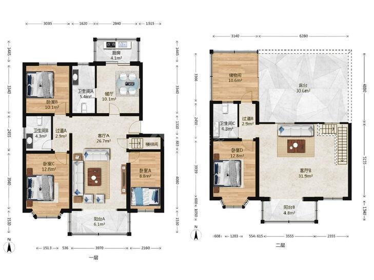 整租·苏庄二里