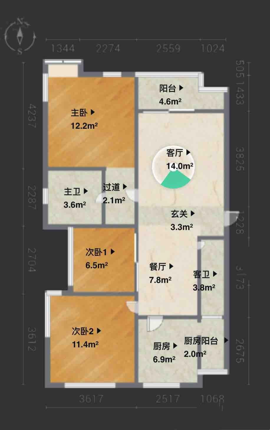 整租·枫庭丽苑