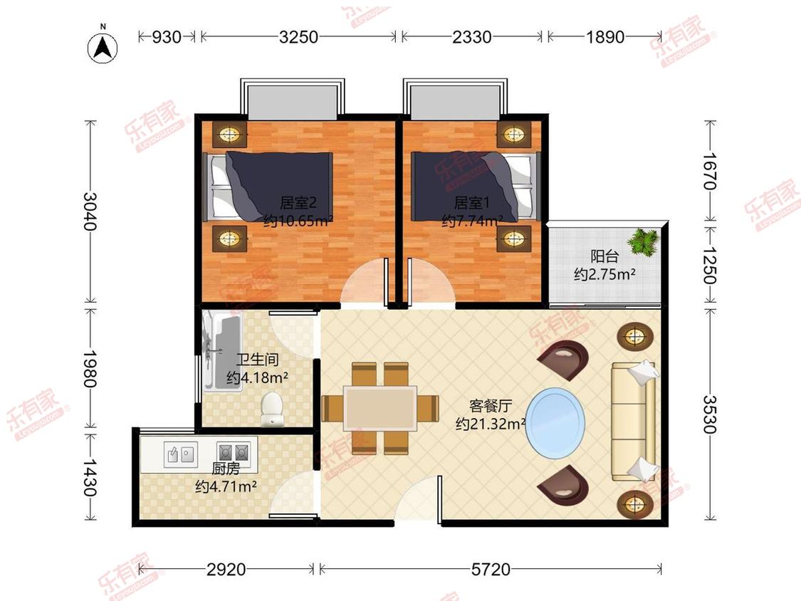 整租·合正佳园