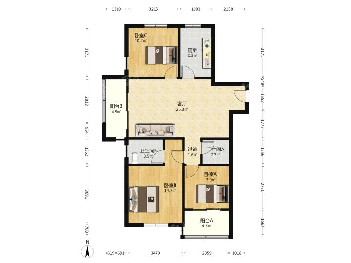 整租·枫林学府