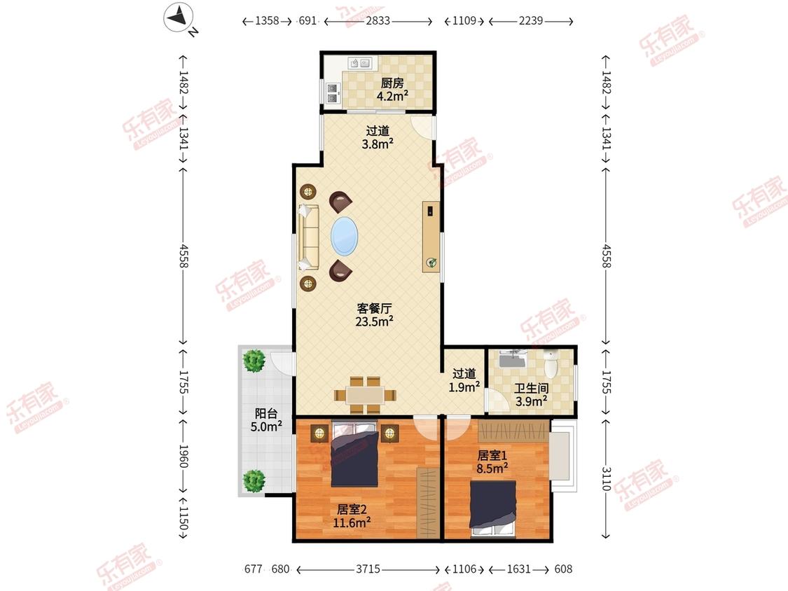 整租·水韵蓝湾