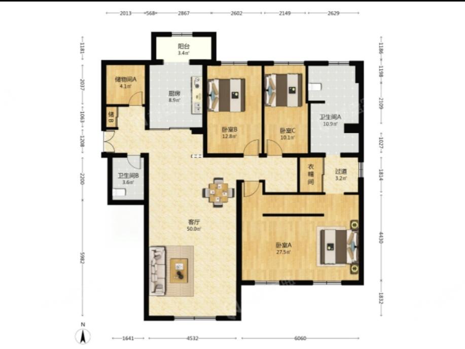 整租·欧陆经典(凯旋城)