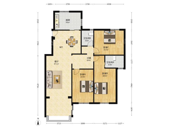 整租·玉泉花园