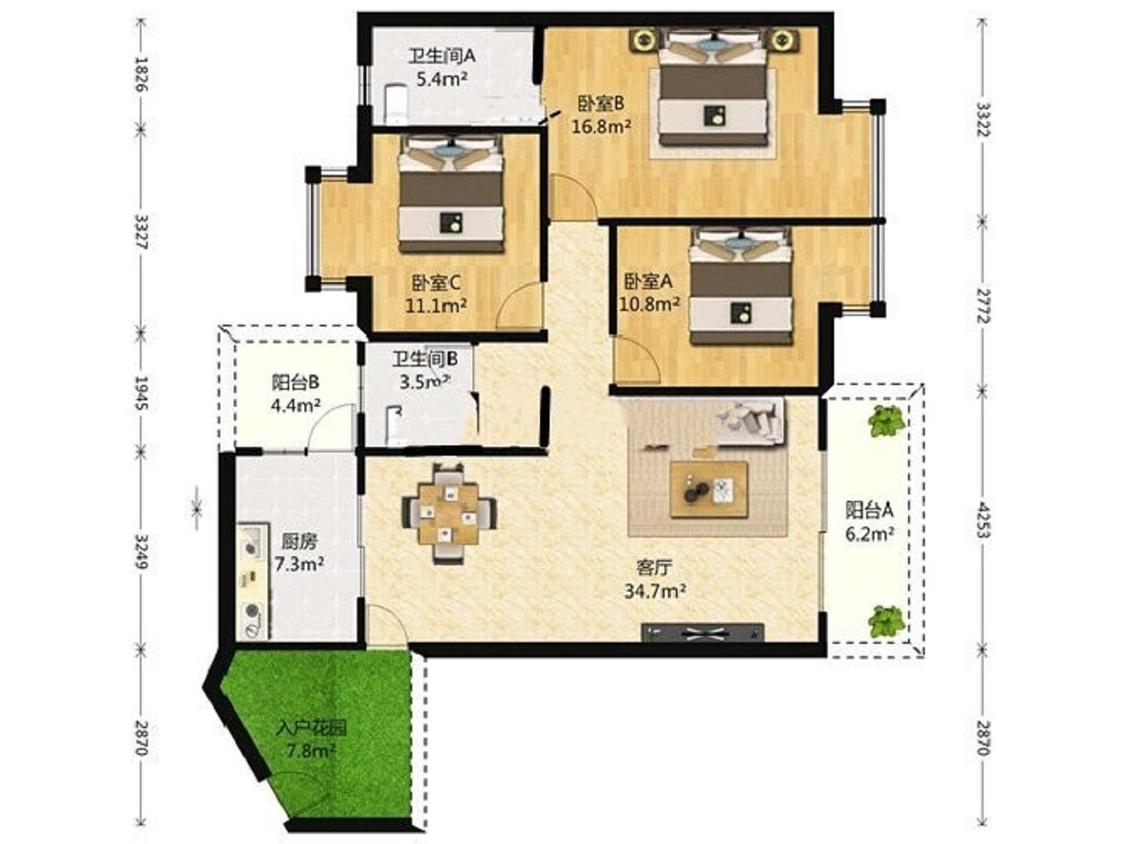 整租·庆业巴蜀城