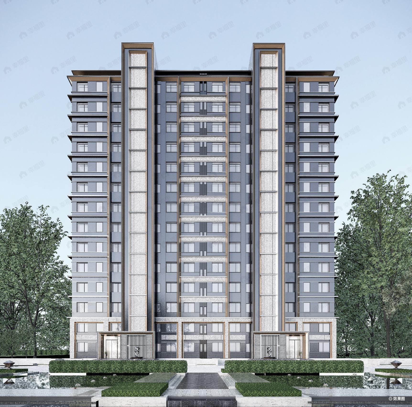 中海和瑞叁號院效果图