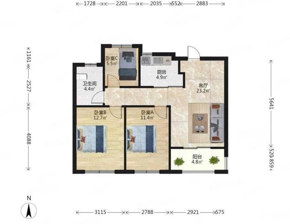 整租·鲁能硅谷公馆