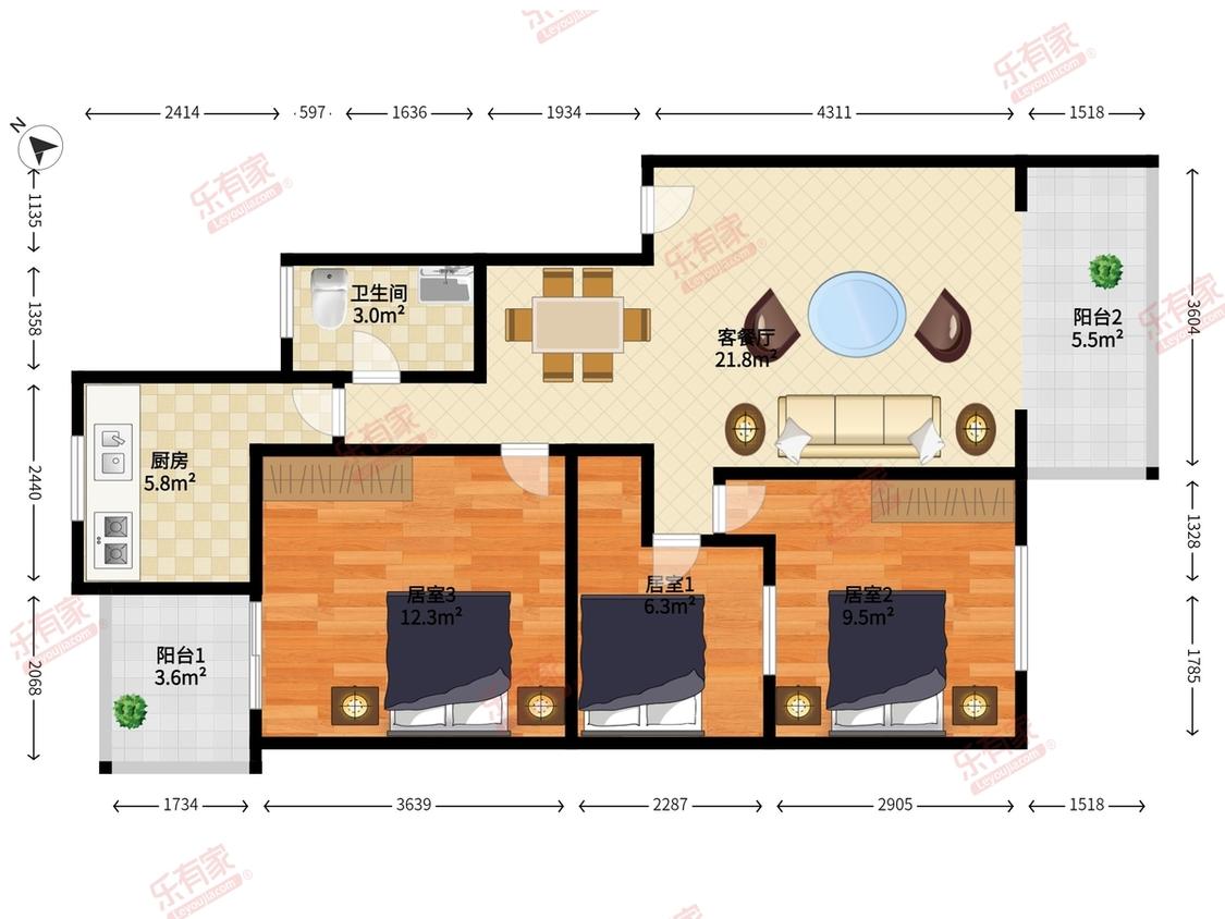 整租·园岭新村