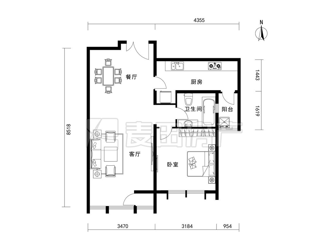 整租·天鹅湾(北区)