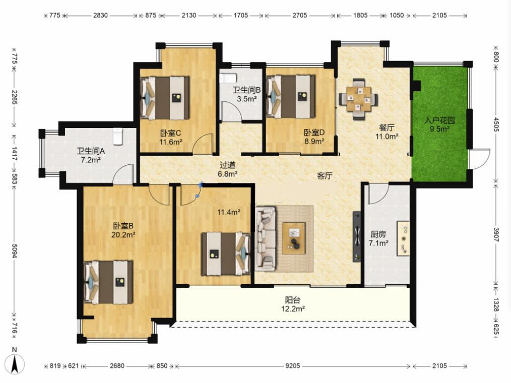 整租·智弘银城绿洲