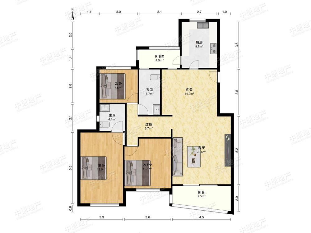 整租·怡东花园