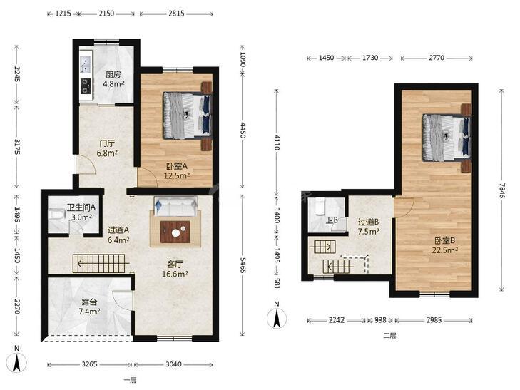整租·燕化星城建德三里