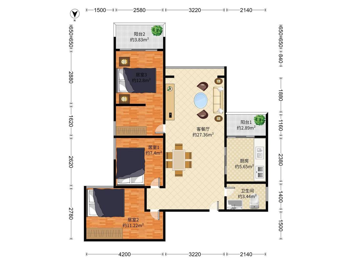 整租·凤凰雅居