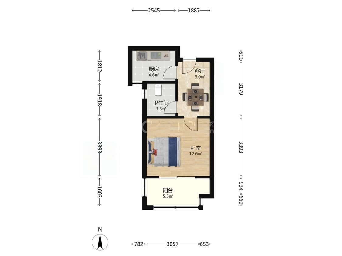 整租·燕江新城燕雅苑