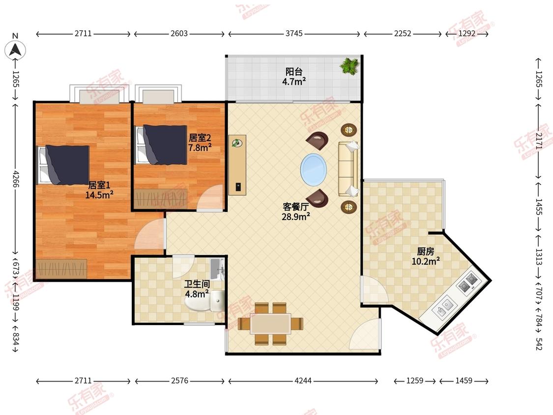 整租·黄埔雅苑(三期乐悠园)
