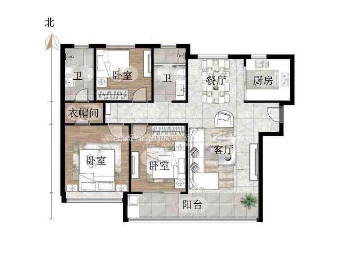 整租·龙湖天璞