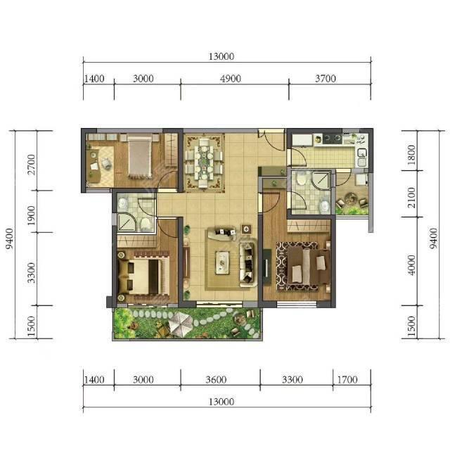 整租·北大资源颐和1898