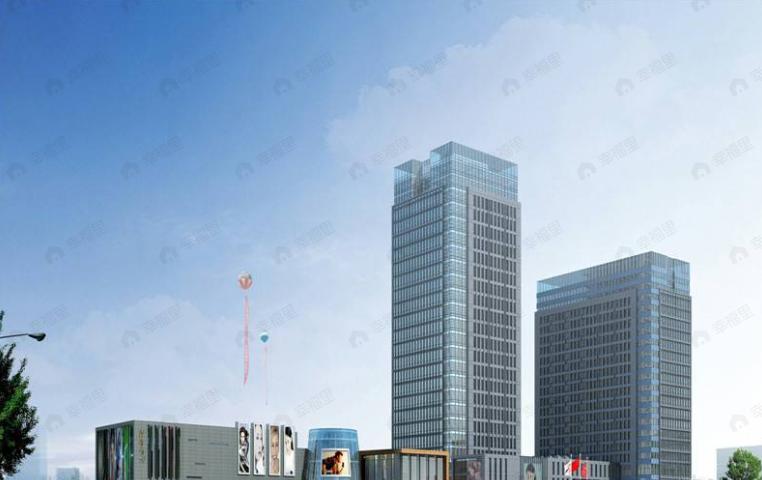 泾渭国际中心效果图