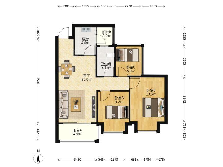 整租·大都锦城