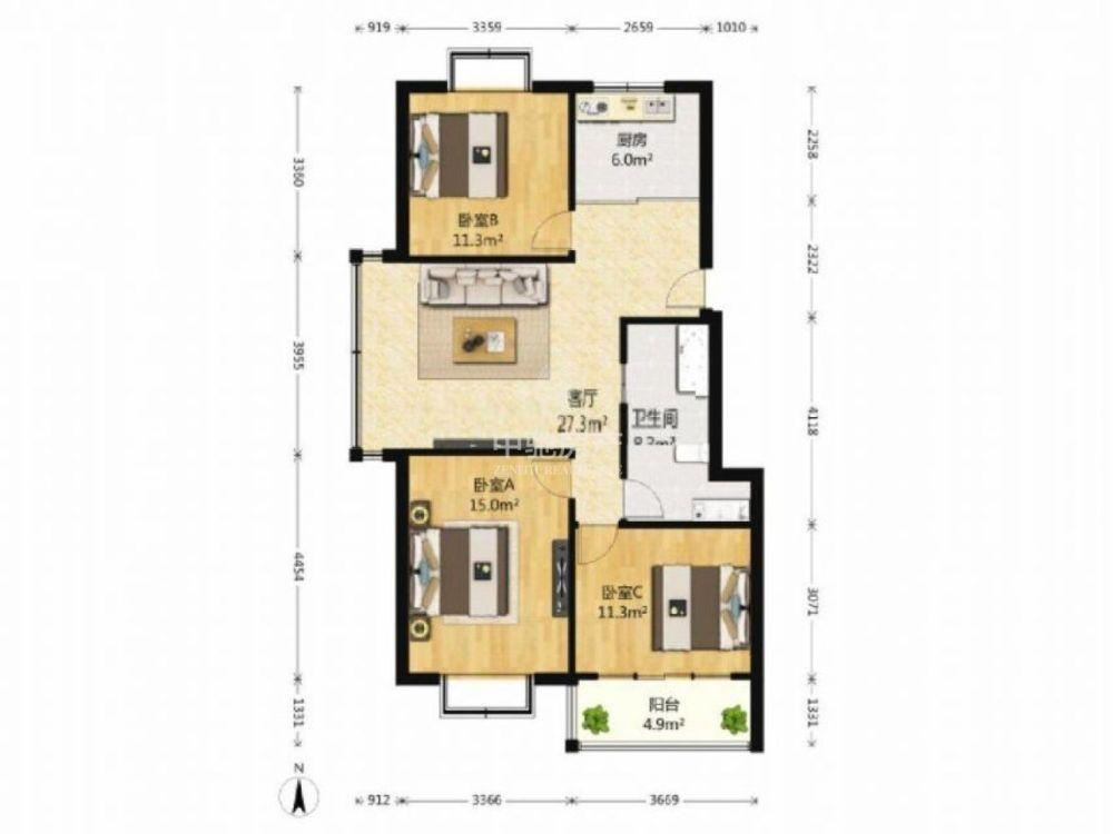 整租·瑞海花园(南区)