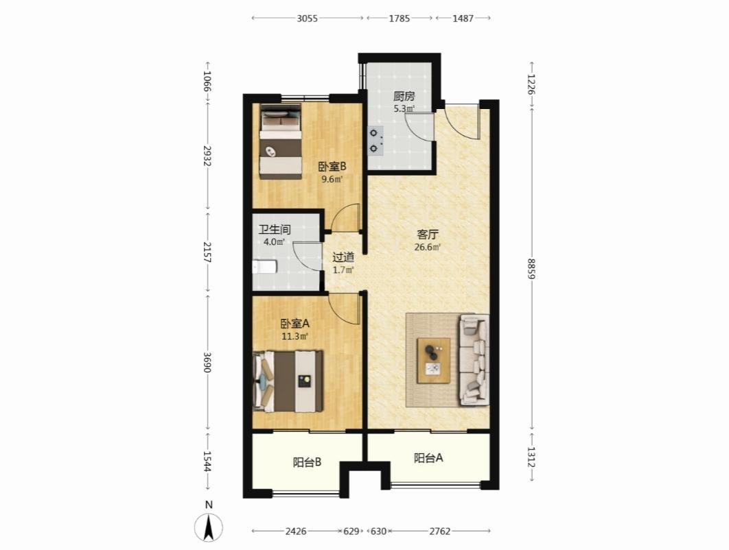 整租·星光岛(杜鹃园）