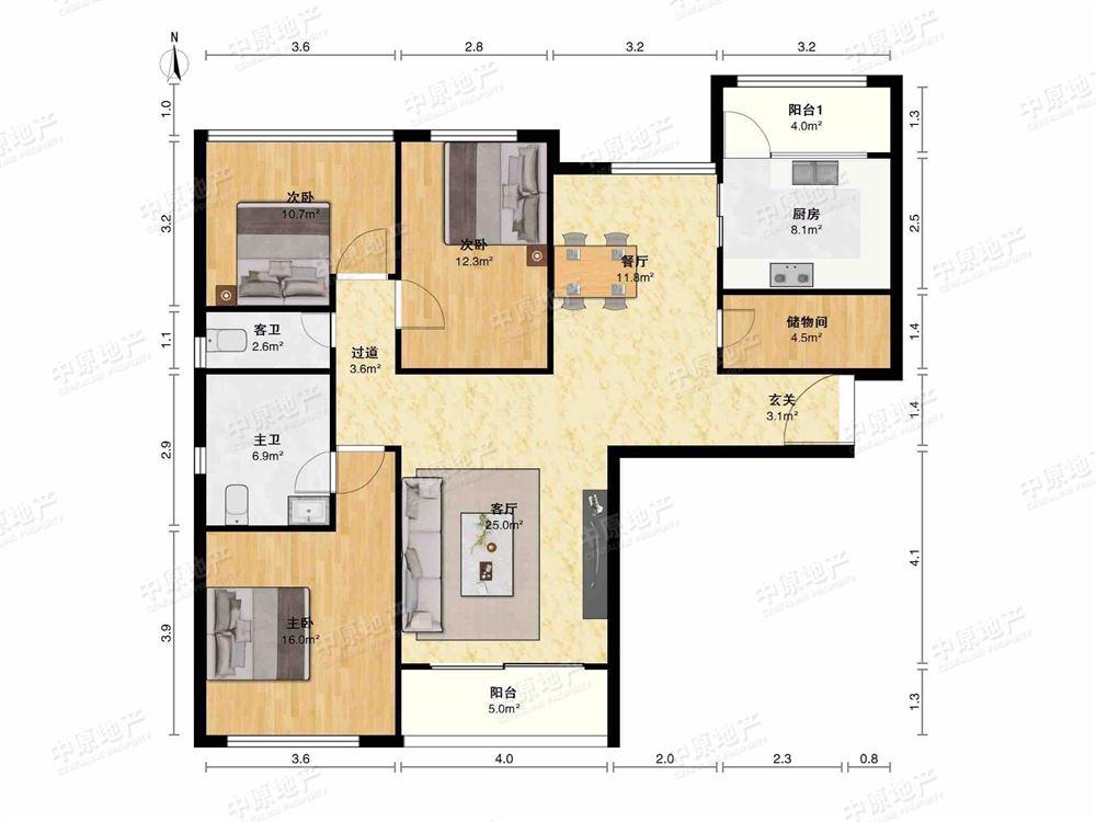 整租·汇豪天下