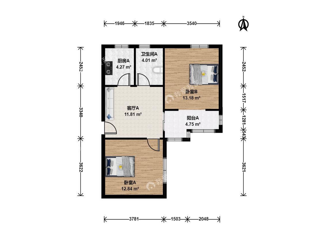 整租·航华(四村三街坊)