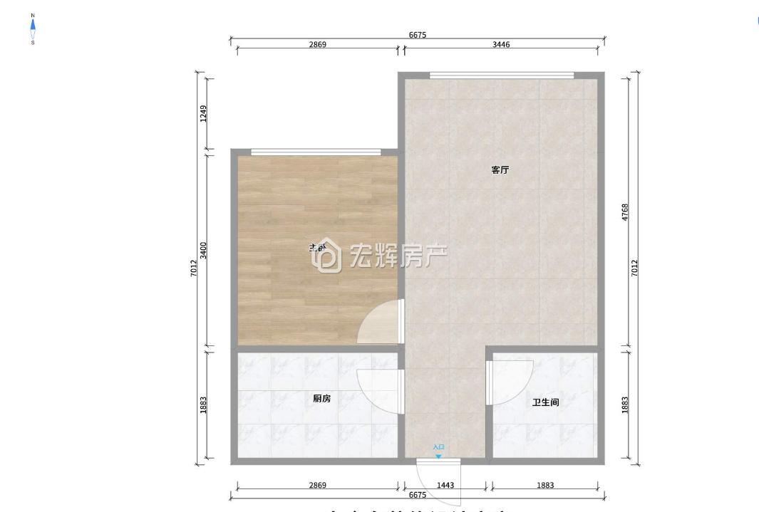 整租·延寿巷3-21号
