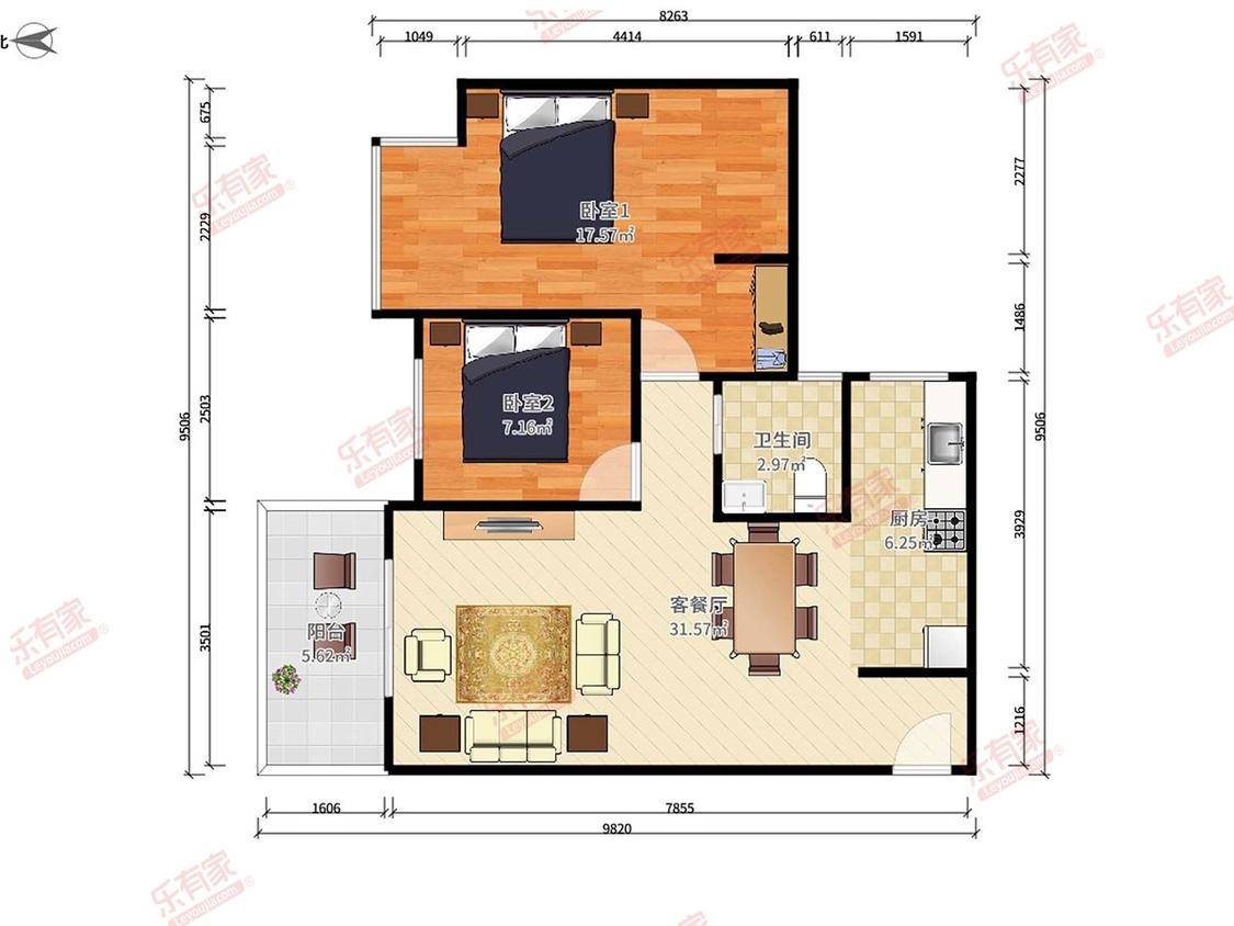 整租·佳兆业可园(六期)
